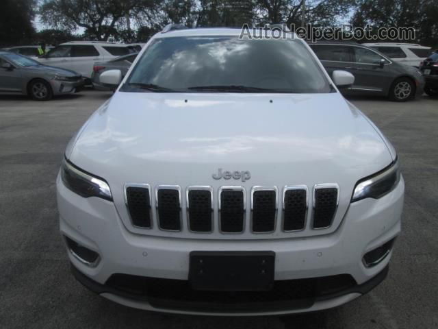 2019 Jeep Cherokee Limited Белый vin: 1C4PJMDN9KD292347