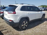 2019 Jeep Cherokee Limited White vin: 1C4PJMDNXKD214353