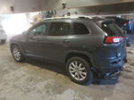 2014 Jeep Cherokee Limited Gray vin: 1C4PJMDS0EW210875