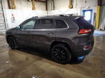 2014 Jeep Cherokee Limited Gray vin: 1C4PJMDS0EW222931