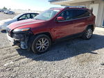 2015 Jeep Cherokee Limited Burgundy vin: 1C4PJMDS0FW510210