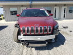 2015 Jeep Cherokee Limited Burgundy vin: 1C4PJMDS0FW510210