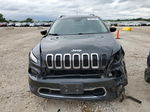 2015 Jeep Cherokee Limited Black vin: 1C4PJMDS0FW604054