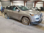 2016 Jeep Cherokee Limited Brown vin: 1C4PJMDS0GW272005