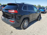 2014 Jeep Cherokee Limited Black vin: 1C4PJMDS1EW219777