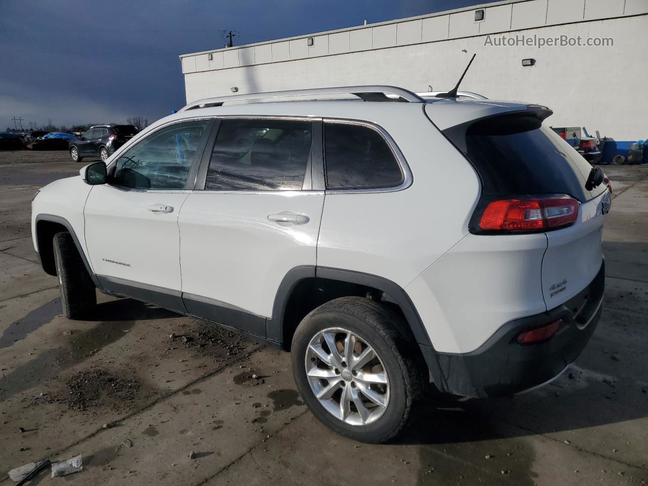 2014 Jeep Cherokee Limited Белый vin: 1C4PJMDS1EW266128