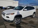 2014 Jeep Cherokee Limited White vin: 1C4PJMDS1EW266128