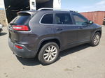 2015 Jeep Cherokee Limited Gray vin: 1C4PJMDS1FW556967