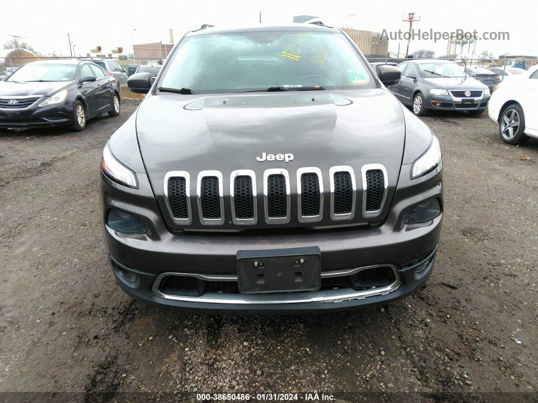 2016 Jeep Cherokee Limited Black vin: 1C4PJMDS1GW279206