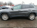 2016 Jeep Cherokee Limited Black vin: 1C4PJMDS1GW279206