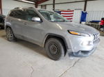 2014 Jeep Cherokee Limited Silver vin: 1C4PJMDS2EW110907