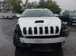 2014 Jeep Cherokee Limited White vin: 1C4PJMDS2EW222820