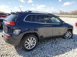 2015 Jeep Cherokee Limited Blue vin: 1C4PJMDS2FW544388