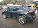 2015 Jeep Cherokee Limited Black vin: 1C4PJMDS2FW687616