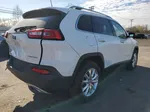 2016 Jeep Cherokee Limited White vin: 1C4PJMDS2GW142713