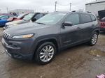 2016 Jeep Cherokee Limited Gray vin: 1C4PJMDS2GW183407