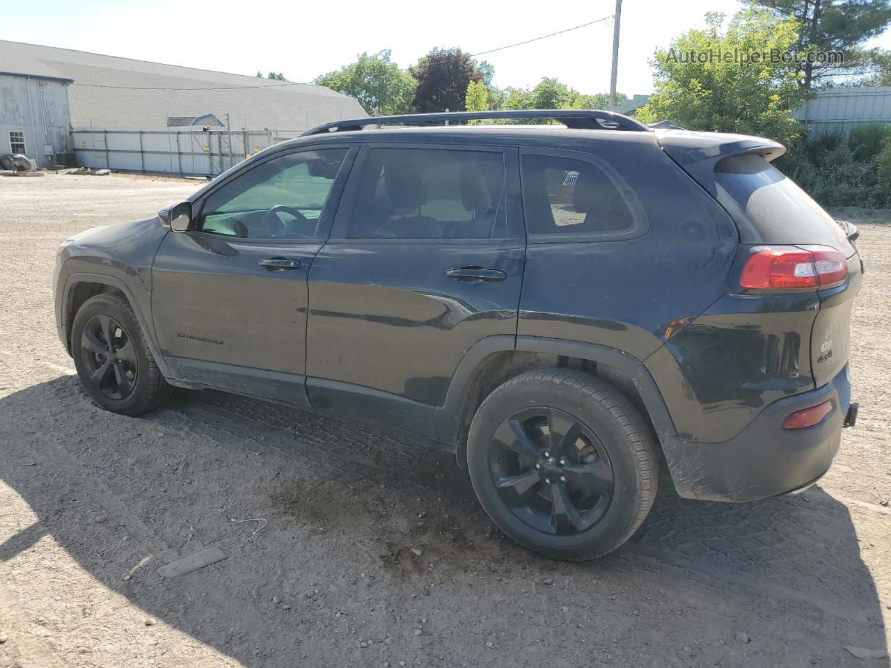 2016 Jeep Cherokee Limited Black vin: 1C4PJMDS2GW299898