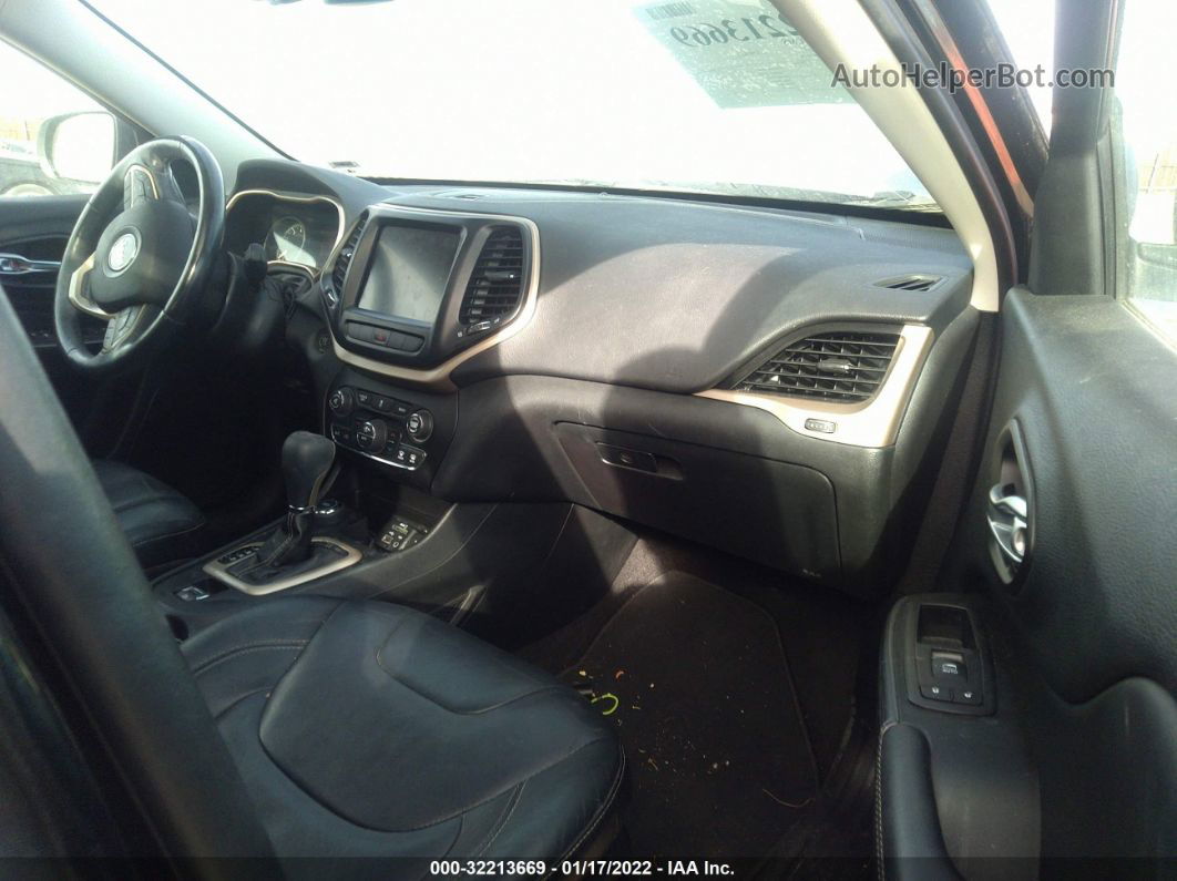 2014 Jeep Cherokee Limited Черный vin: 1C4PJMDS3EW197796