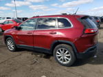 2014 Jeep Cherokee Limited Red vin: 1C4PJMDS3EW266440