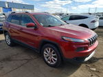 2014 Jeep Cherokee Limited Red vin: 1C4PJMDS3EW266440