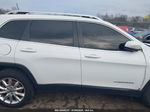 2015 Jeep Cherokee Limited White vin: 1C4PJMDS3FW576007