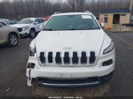 2015 Jeep Cherokee Limited White vin: 1C4PJMDS3FW576007
