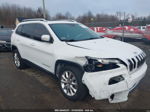 2015 Jeep Cherokee Limited White vin: 1C4PJMDS3FW576007