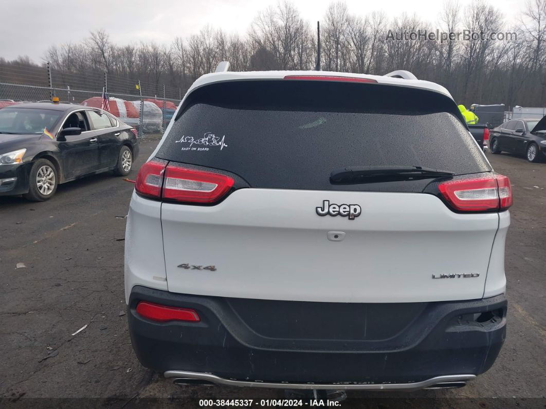 2015 Jeep Cherokee Limited Белый vin: 1C4PJMDS3FW576007