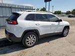 2015 Jeep Cherokee Limited White vin: 1C4PJMDS3FW593776