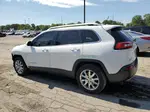 2015 Jeep Cherokee Limited White vin: 1C4PJMDS3FW593776