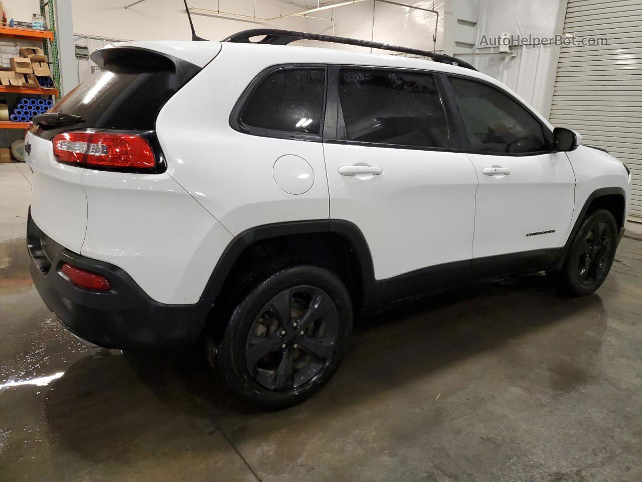 2016 Jeep Cherokee Limited White vin: 1C4PJMDS3GW349949