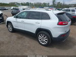 2014 Jeep Cherokee Limited White vin: 1C4PJMDS4EW173541