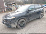 2014 Jeep Cherokee Limited Black vin: 1C4PJMDS4EW282825