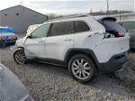 2015 Jeep Cherokee Limited White vin: 1C4PJMDS4FW688802
