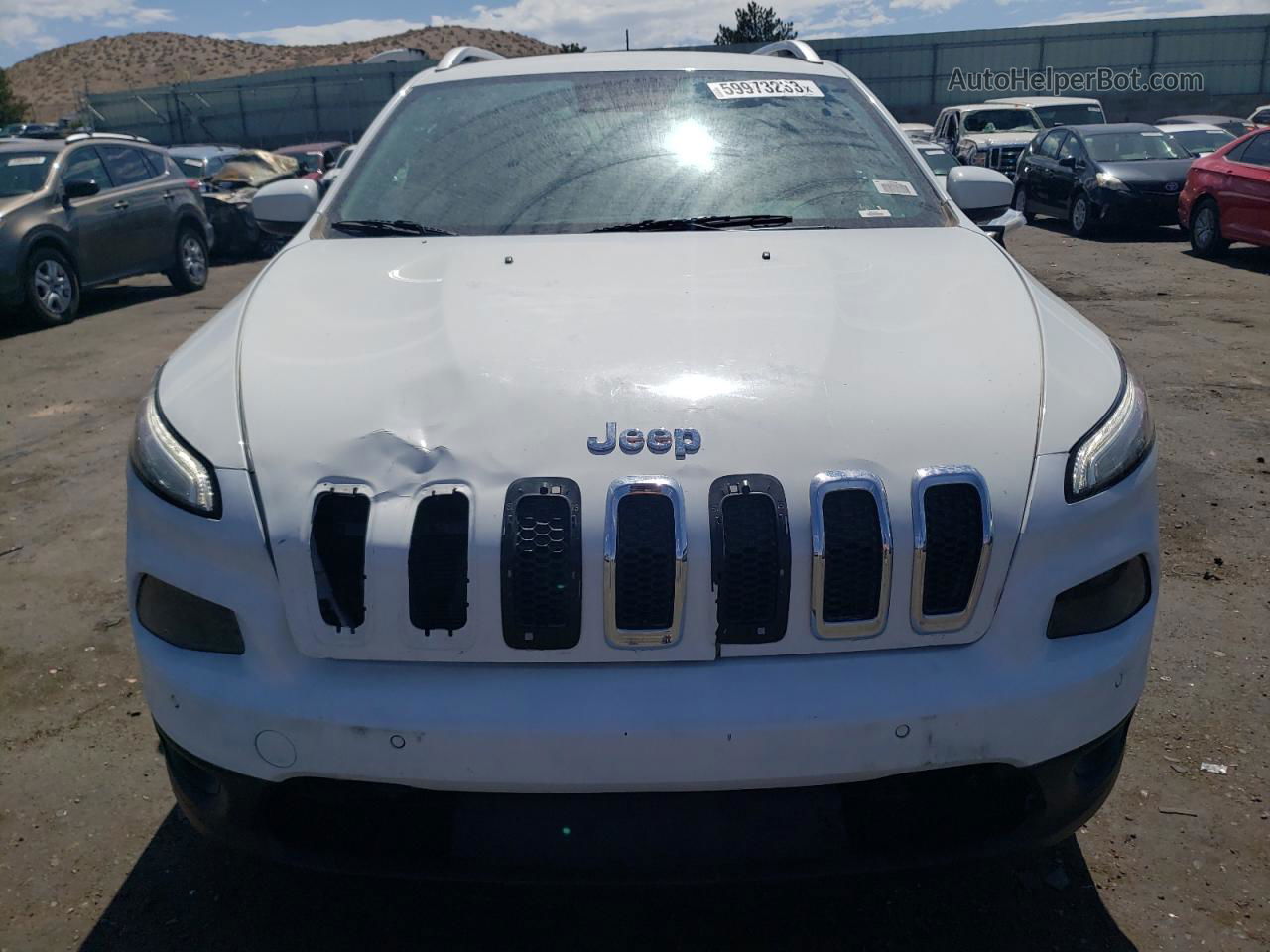 2016 Jeep Cherokee Limited Белый vin: 1C4PJMDS4GW344260