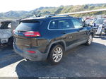 2014 Jeep Cherokee Limited Black vin: 1C4PJMDS5EW296796