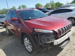 2015 Jeep Cherokee Limited Maroon vin: 1C4PJMDS5FW555126