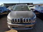 2015 Jeep Cherokee Limited Gray vin: 1C4PJMDS5FW682507