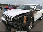 2014 Jeep Cherokee Limited White vin: 1C4PJMDS6EW246845