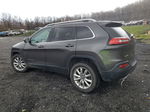 2015 Jeep Cherokee Limited Серый vin: 1C4PJMDS6FW544135