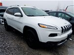 2015 Jeep Cherokee Limited White vin: 1C4PJMDS6FW685688