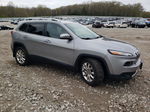 2015 Jeep Cherokee Limited Gray vin: 1C4PJMDS6FW705860