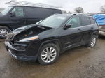 2015 Jeep Cherokee Limited Black vin: 1C4PJMDS6FW779425