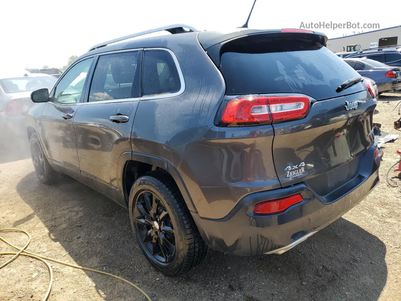 2015 Jeep Cherokee Limited Gray vin: 1C4PJMDS7FW511807