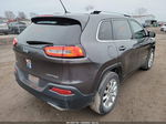 2015 Jeep Cherokee Limited Gray vin: 1C4PJMDS7FW540806