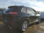 2015 Jeep Cherokee Limited Black vin: 1C4PJMDS7FW729424