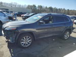 2015 Jeep Cherokee Limited Gray vin: 1C4PJMDS8FW588797