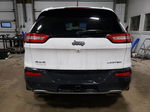 2015 Jeep Cherokee Limited White vin: 1C4PJMDS8FW609955