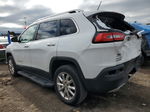 2015 Jeep Cherokee Limited Белый vin: 1C4PJMDS8FW660310