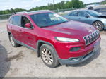 2015 Jeep Cherokee Limited Красный vin: 1C4PJMDS8FW688690